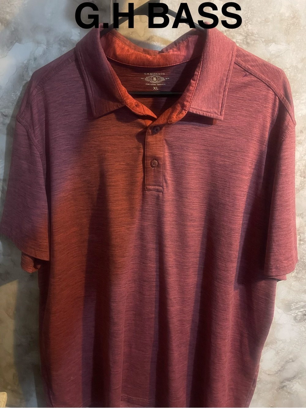 G.H.Bass polo XL